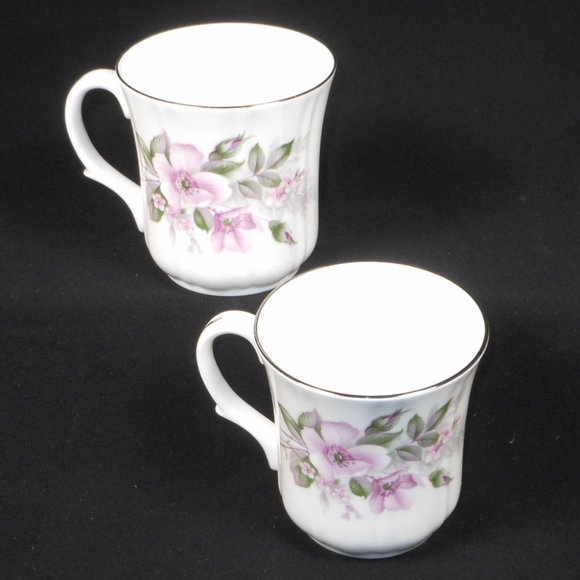 2 coffee mugs. Duchess UK Gillian for 25th wedding anniersary - Picture 2 of 7